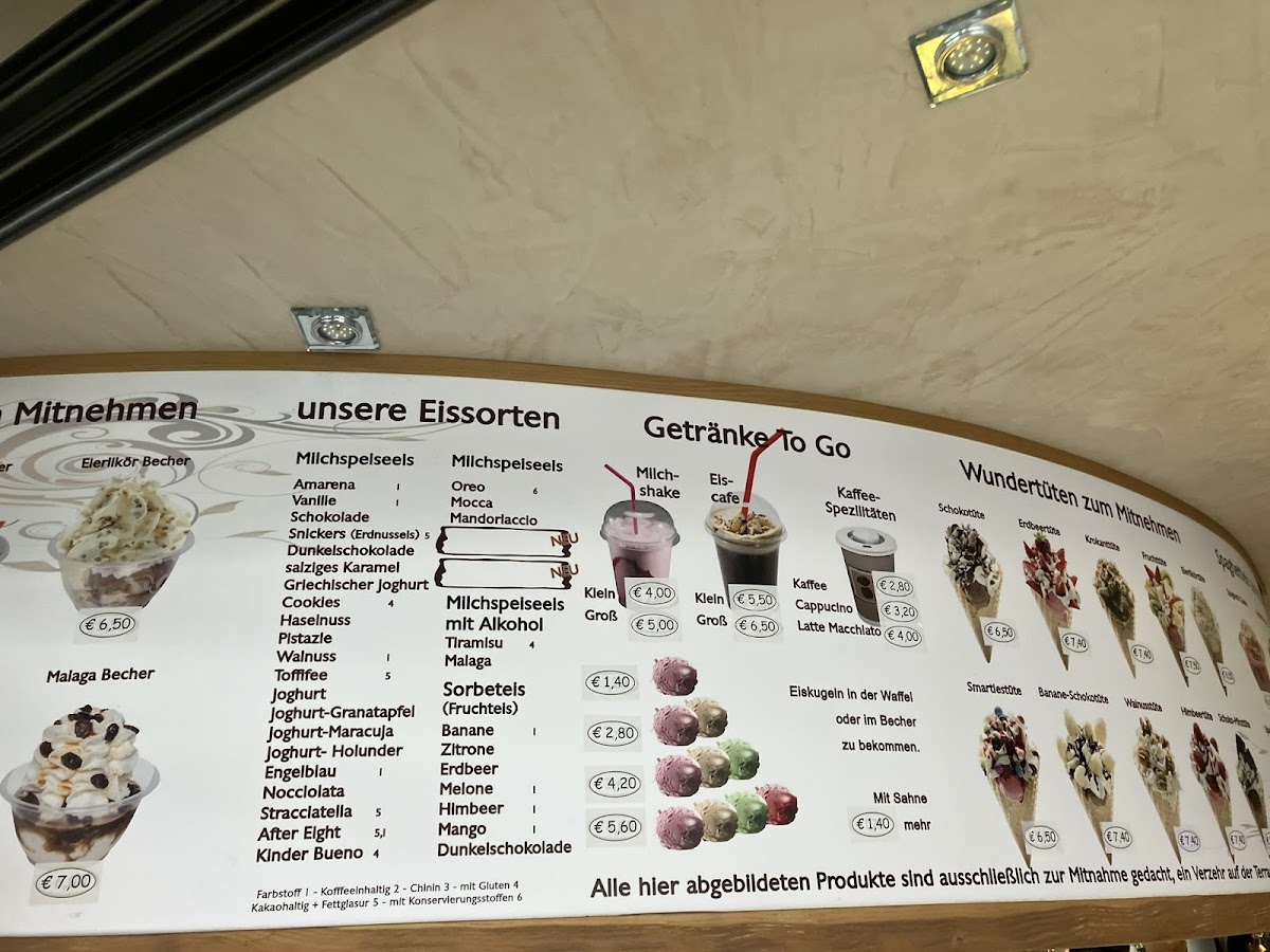 Eiscafé La Dolce Vita - Bonn Photo Menu 3