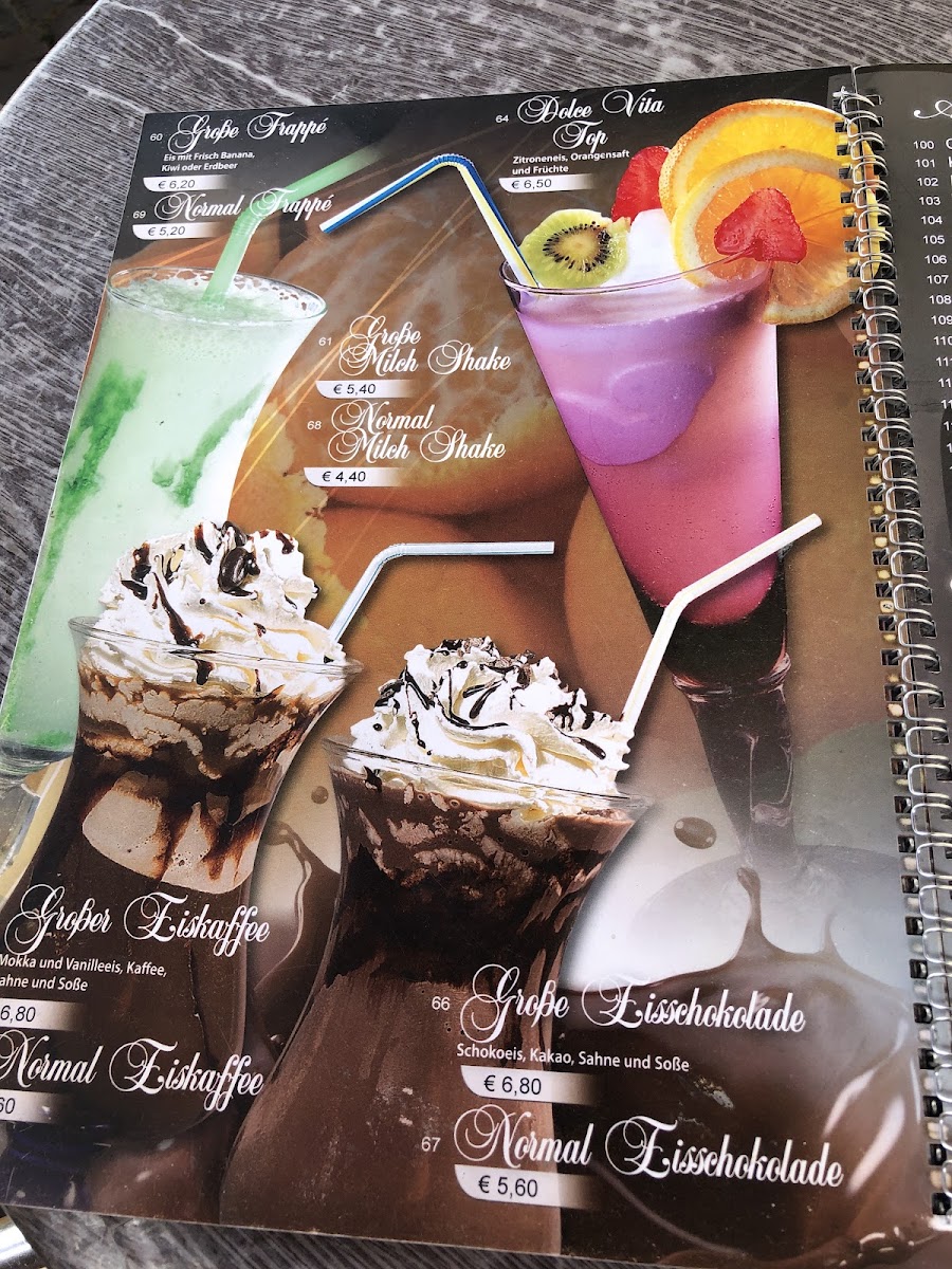 Eiscafé La Dolce Vita - Bonn Photo Menu 4