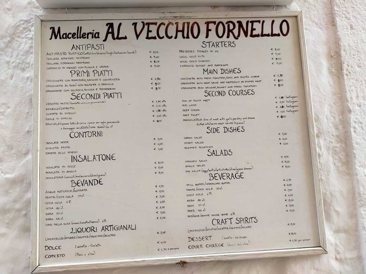 Al Vecchio Fornello Photo Menu 5