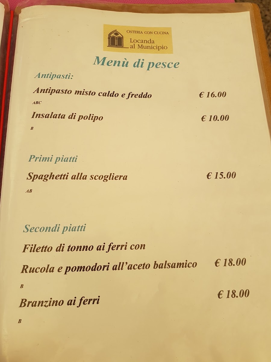 Ristorante La Locanda al Municipio Photo Menu 2