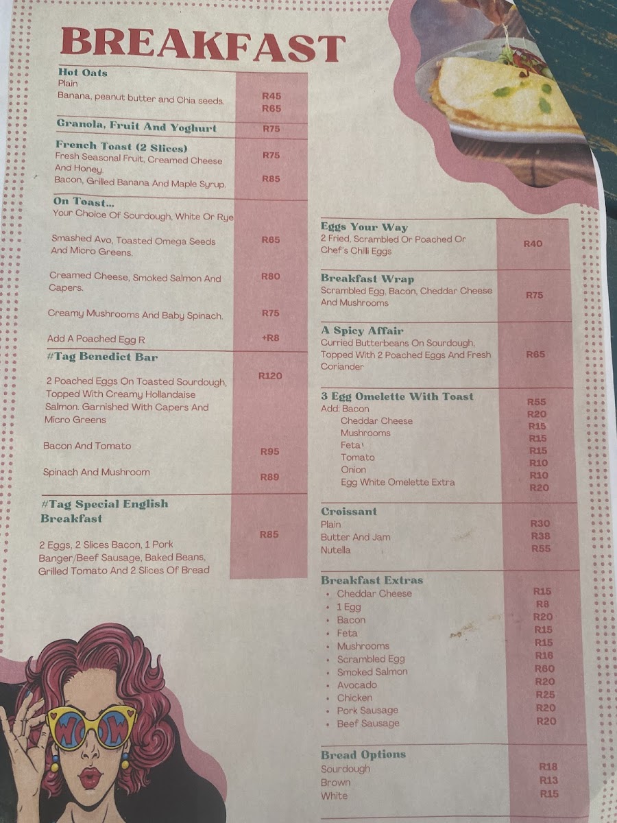 Tag Cafe Photo Menu 3