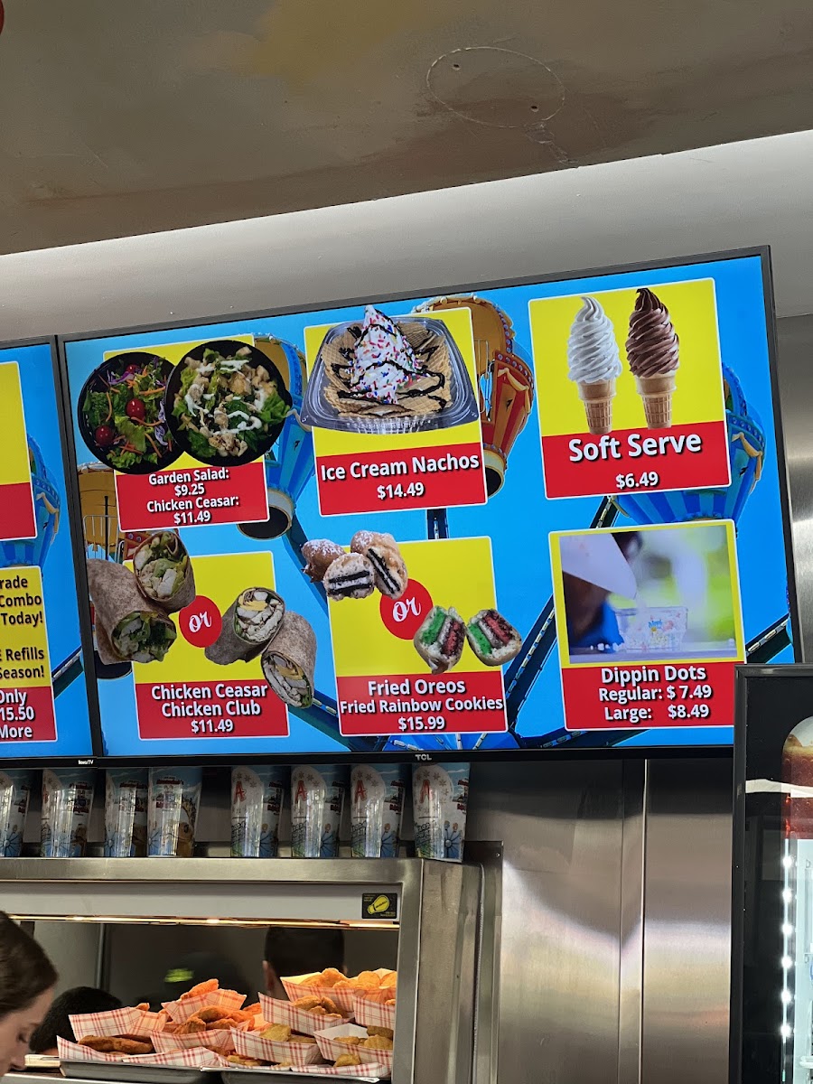 Adventureland Restaurant Photo Menu 1