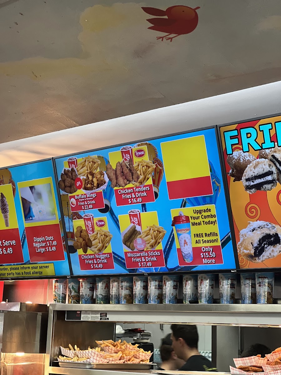 Adventureland Restaurant Photo Menu 2