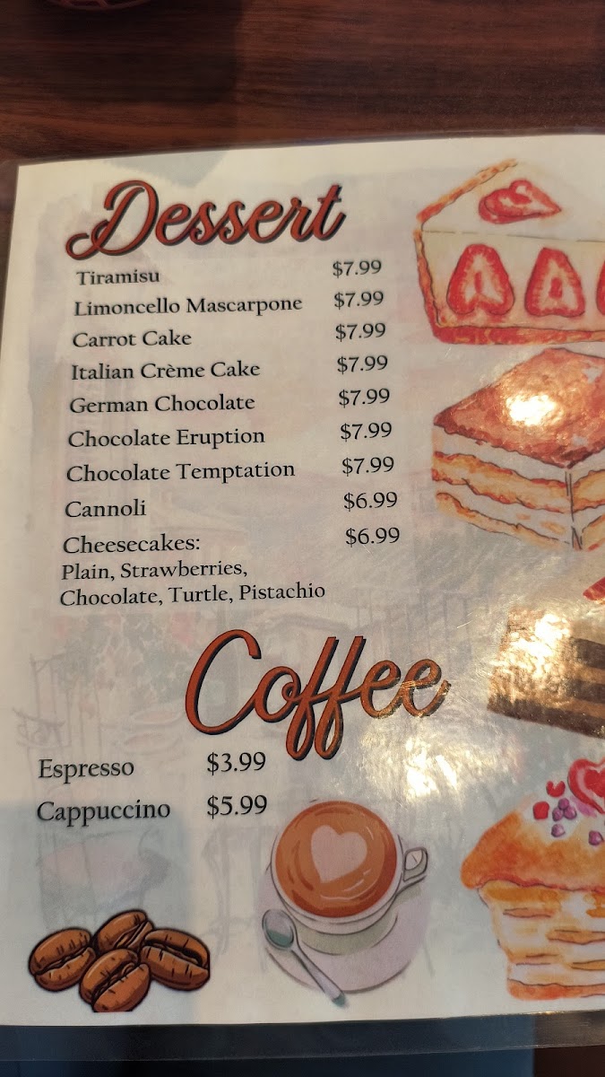 Roma’s Italian Restaurant Photo Menu 9