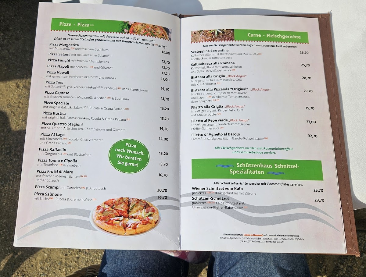 Restaurant Al Lago Photo Menu 1