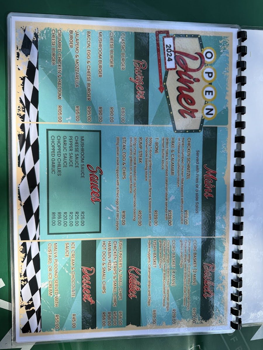 Cor's Diner Photo Menu 9
