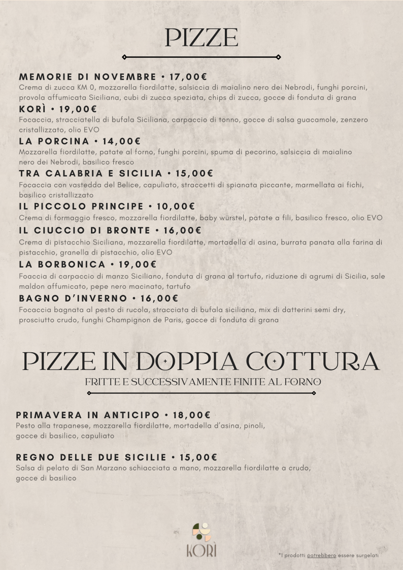 Korì - Sushi & Pizza Photo Menu 7