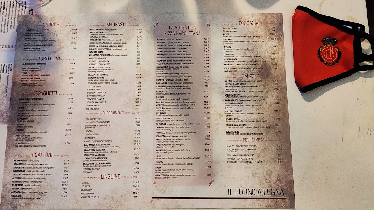 Pizzería Il Forno a Legna Photo Menu 2