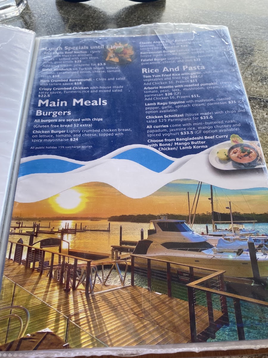 Salacia Waters Café & Restaurant Photo Menu 1