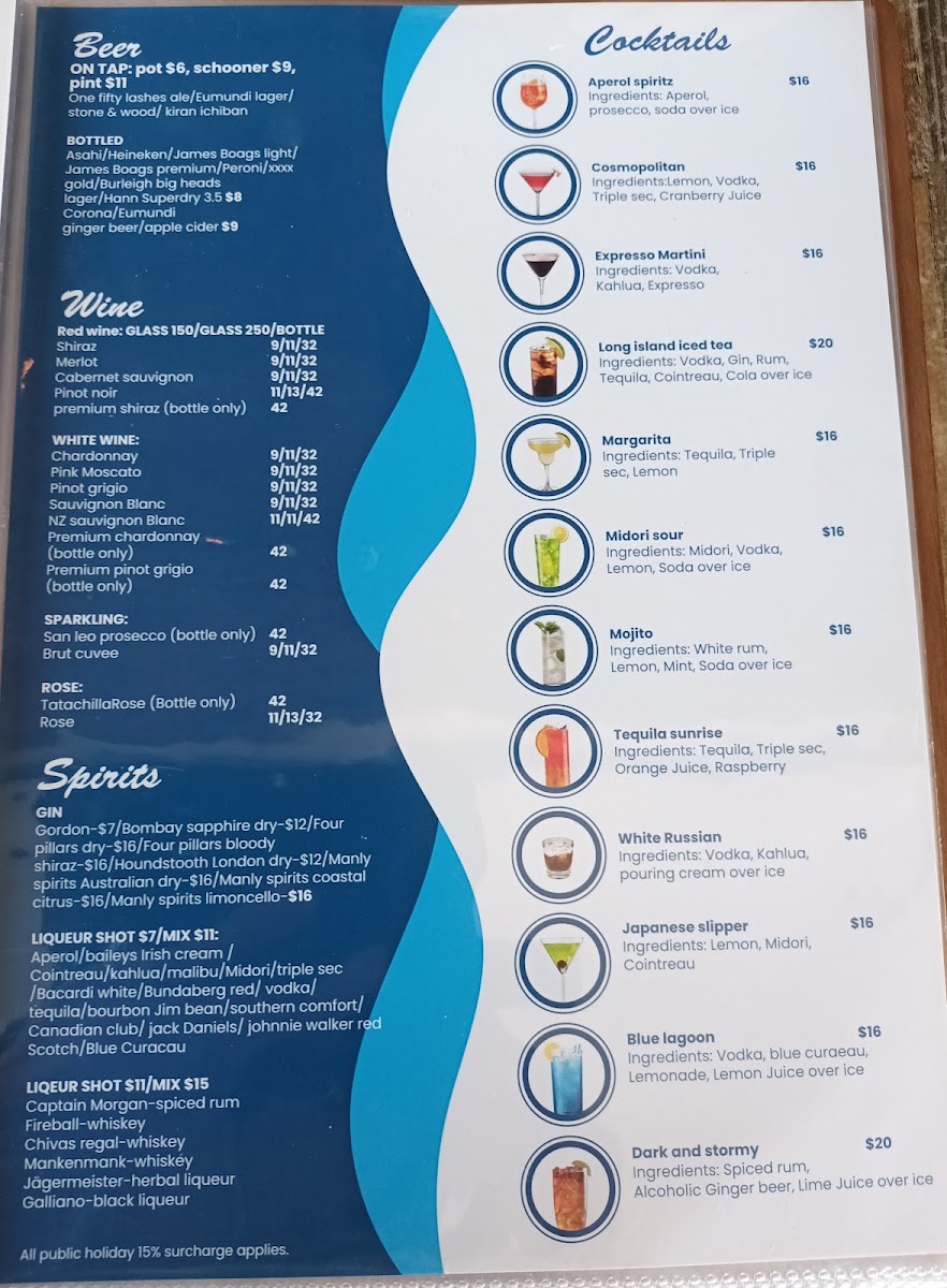 Salacia Waters Café & Restaurant Photo Menu 7