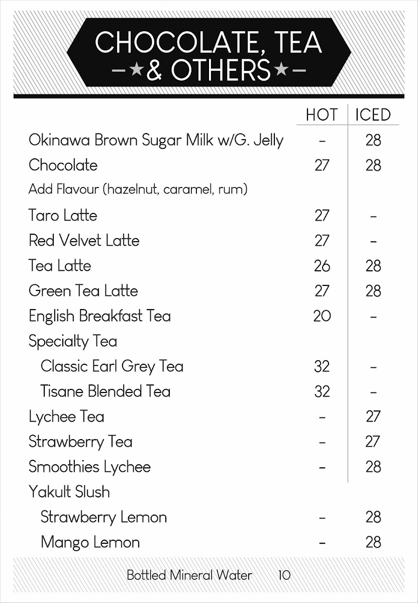 Eazy Coffee Photo Menu 3
