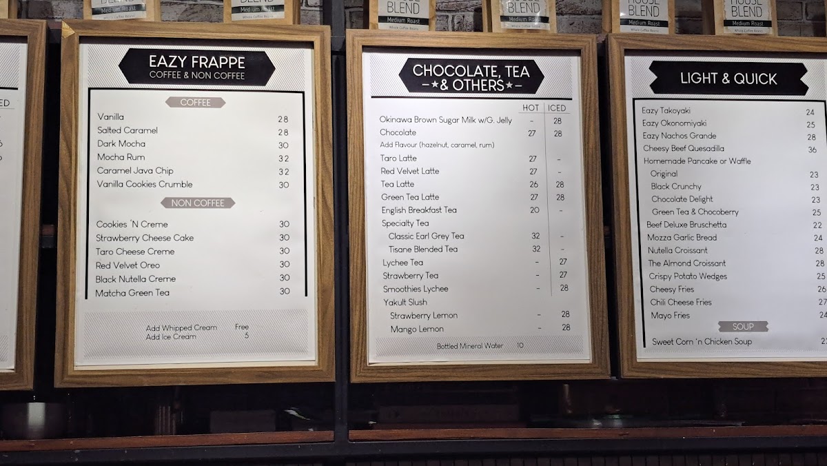 Eazy Coffee Photo Menu 8