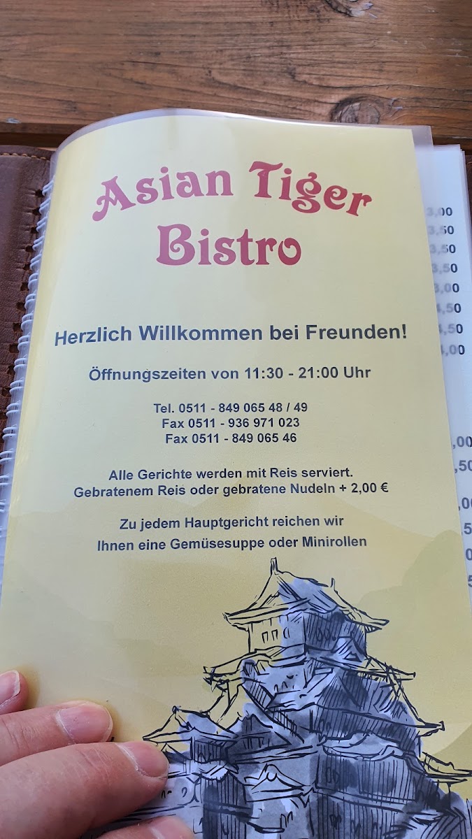 Asian Tiger Bistro Photo Menu 10