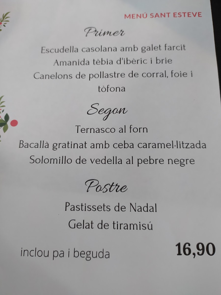 La Pruna Photo Menu 10