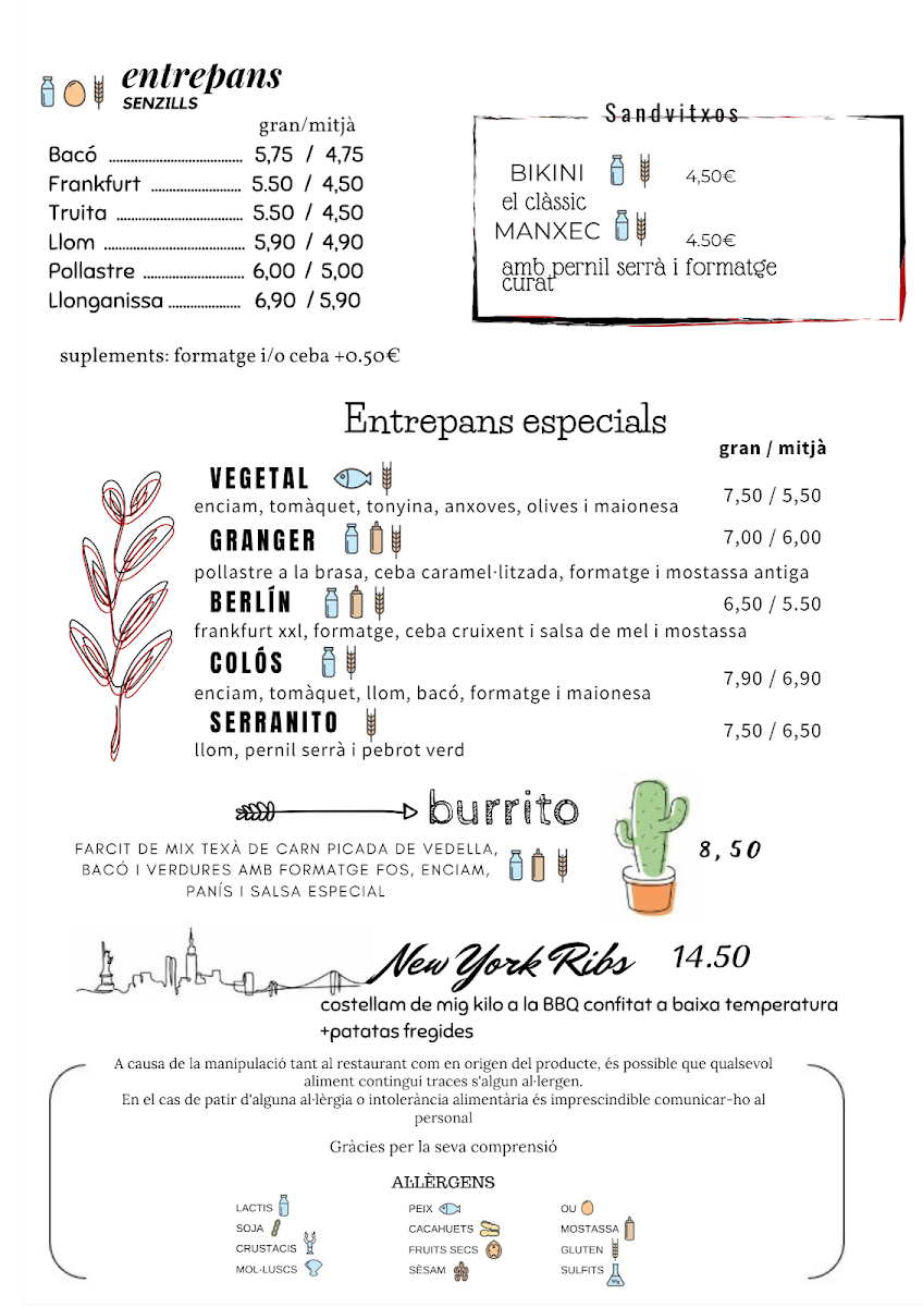 La Pruna Photo Menu 4