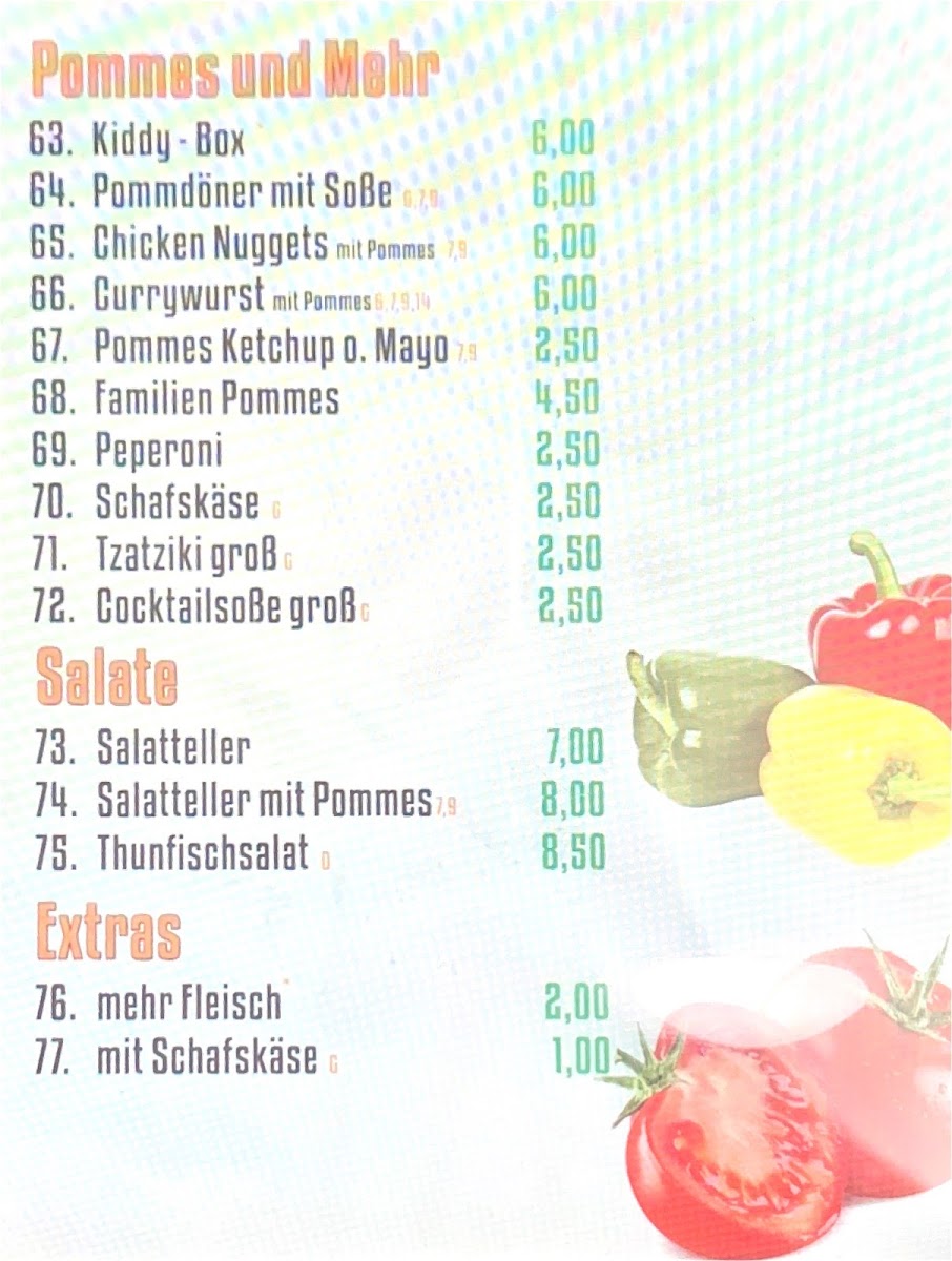 Stubben DÖNER IMBISS Döner & Mehr Photo Menu 5