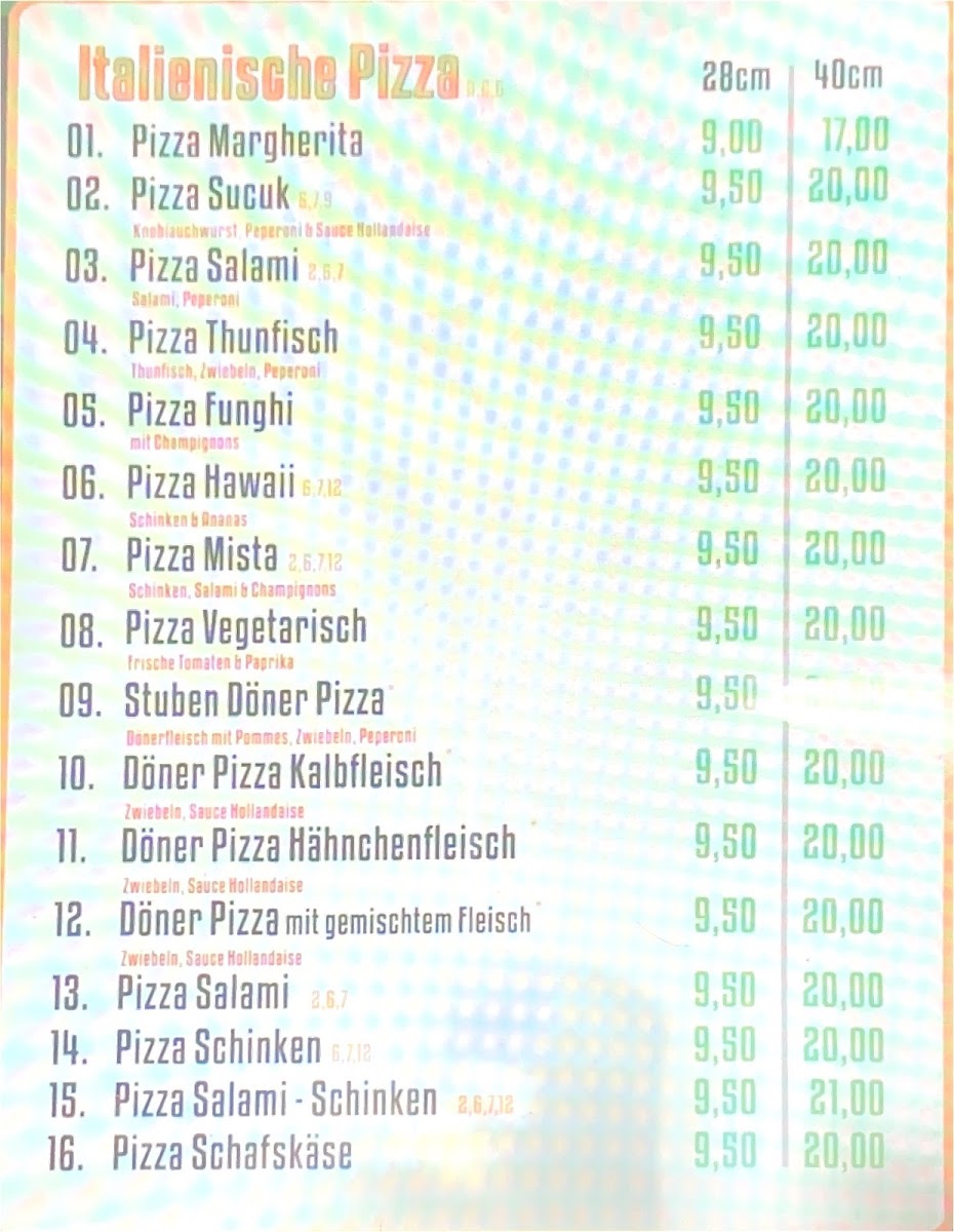 Stubben DÖNER IMBISS Döner & Mehr Photo Menu 6