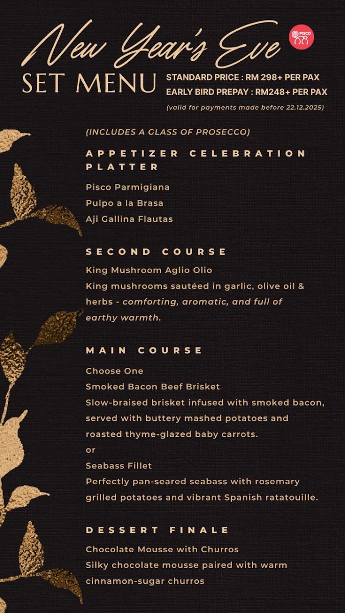 Pisco Bar Photo Menu 1