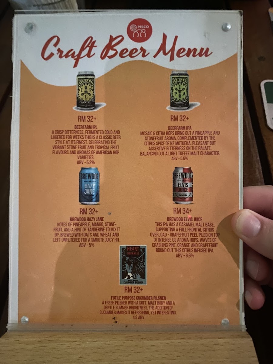Pisco Bar Photo Menu 4