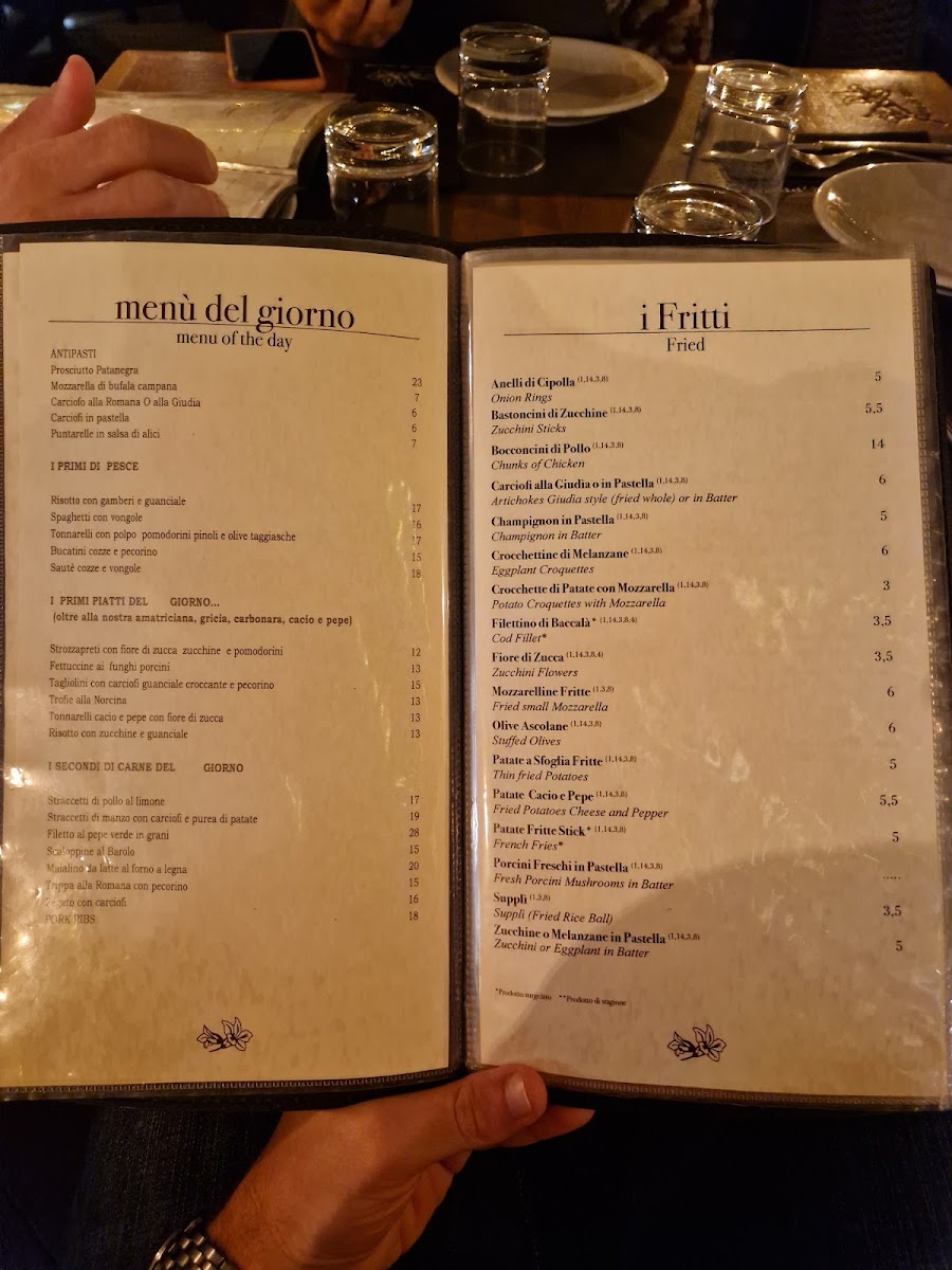 Ristorante Fiore di Zucca Photo Menu 2