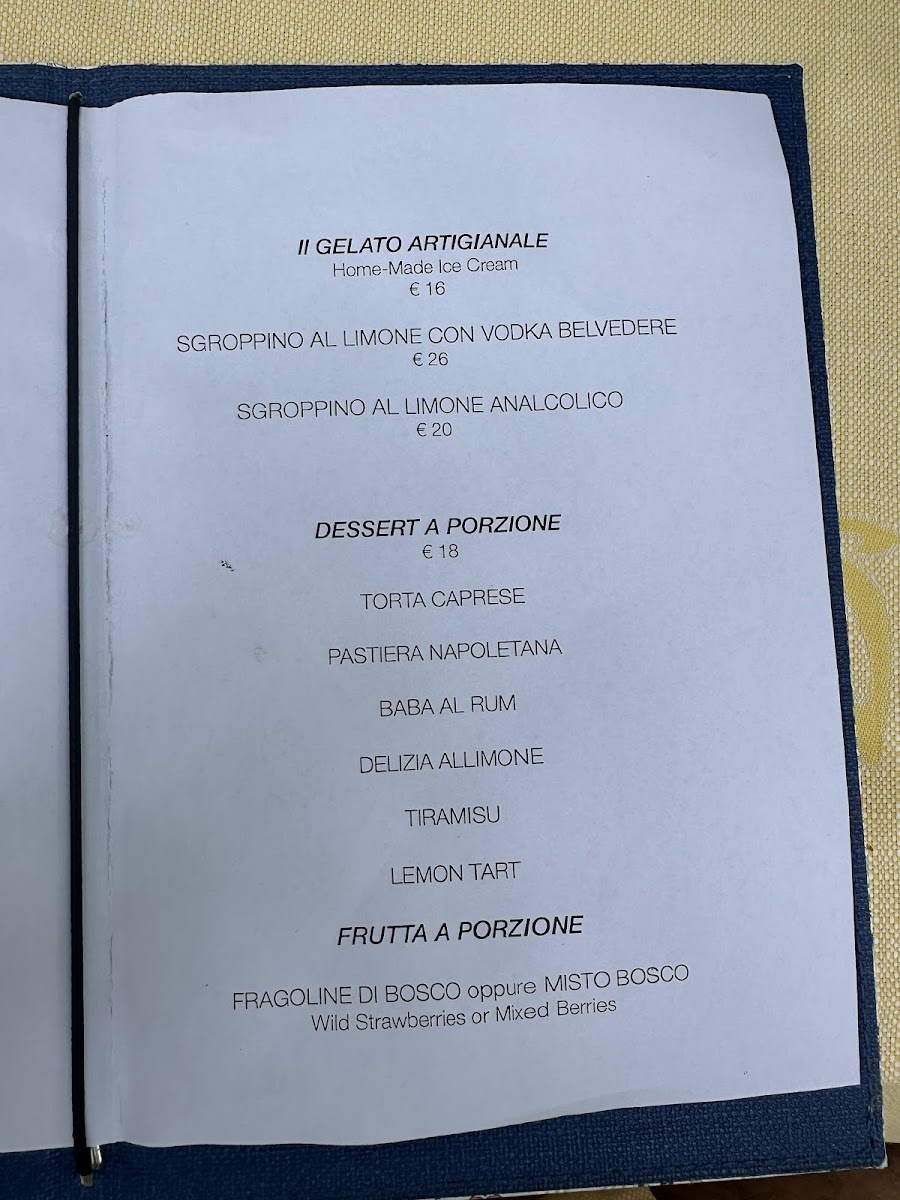 Da Paolino Photo Menu 4