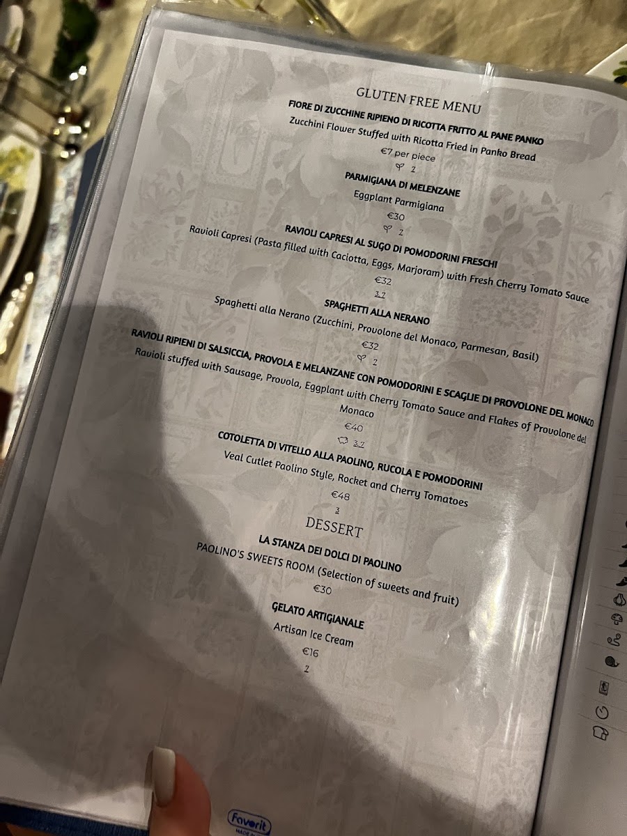 Da Paolino Photo Menu 8