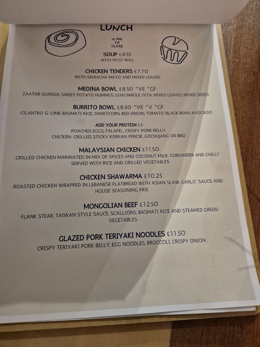 Cloud Cafe Photo Menu 5