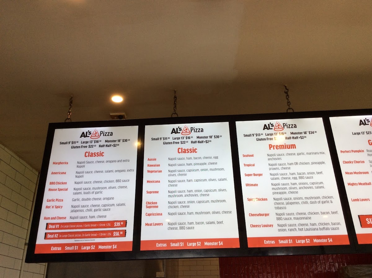 Al's Pizza Photo Menu 6
