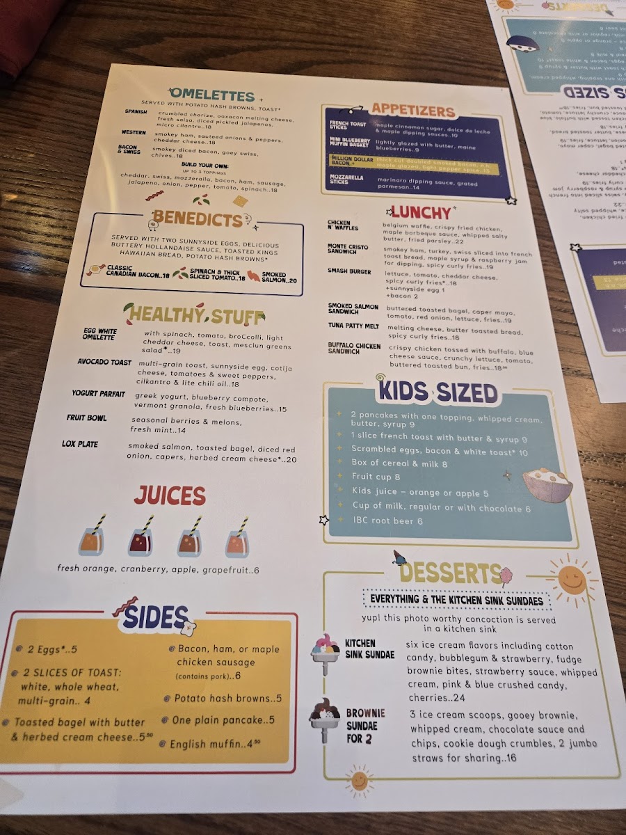 Sunnyside All Day Brunch Cafe Photo Menu 5