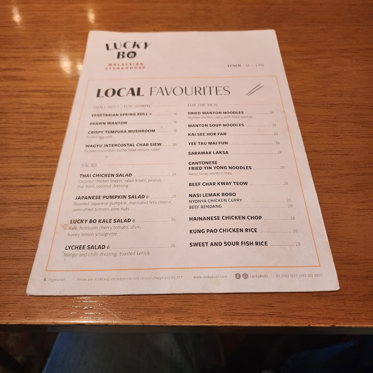 Lucky Bo Photo Menu 7