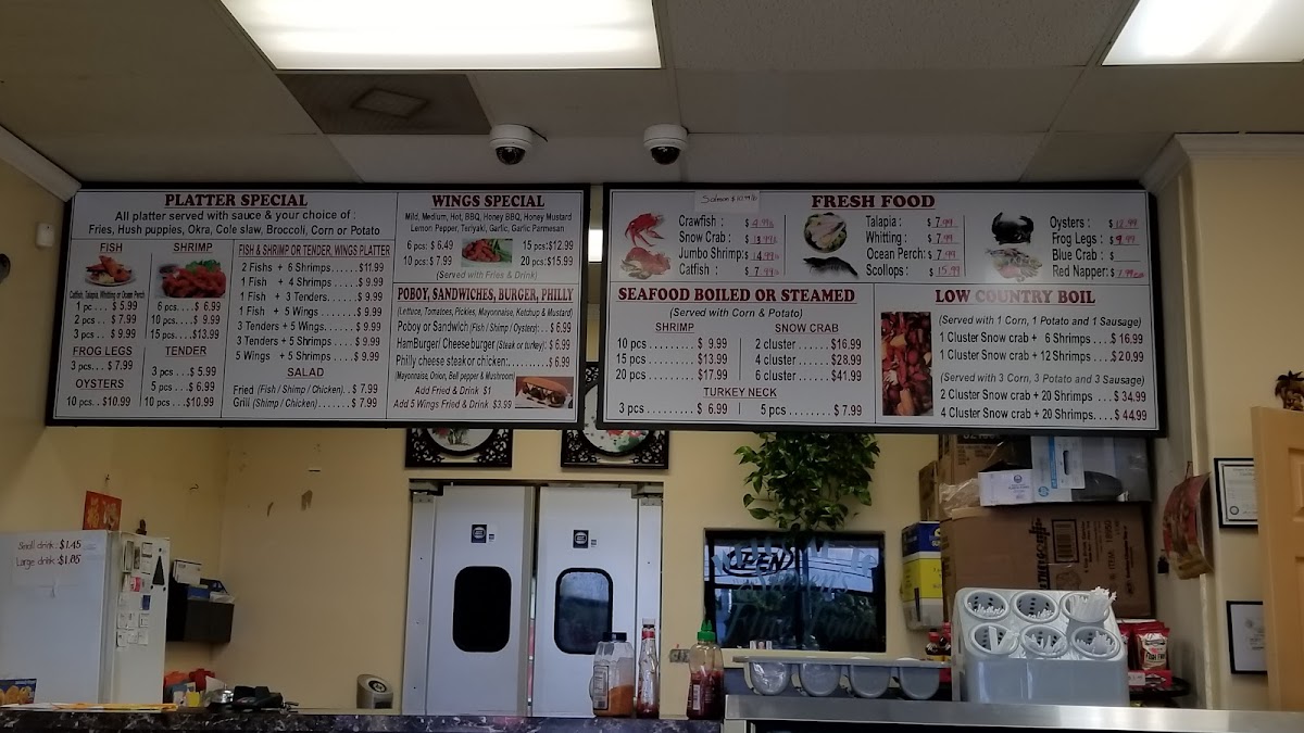 Steven's Fine Food Photo Menu 3