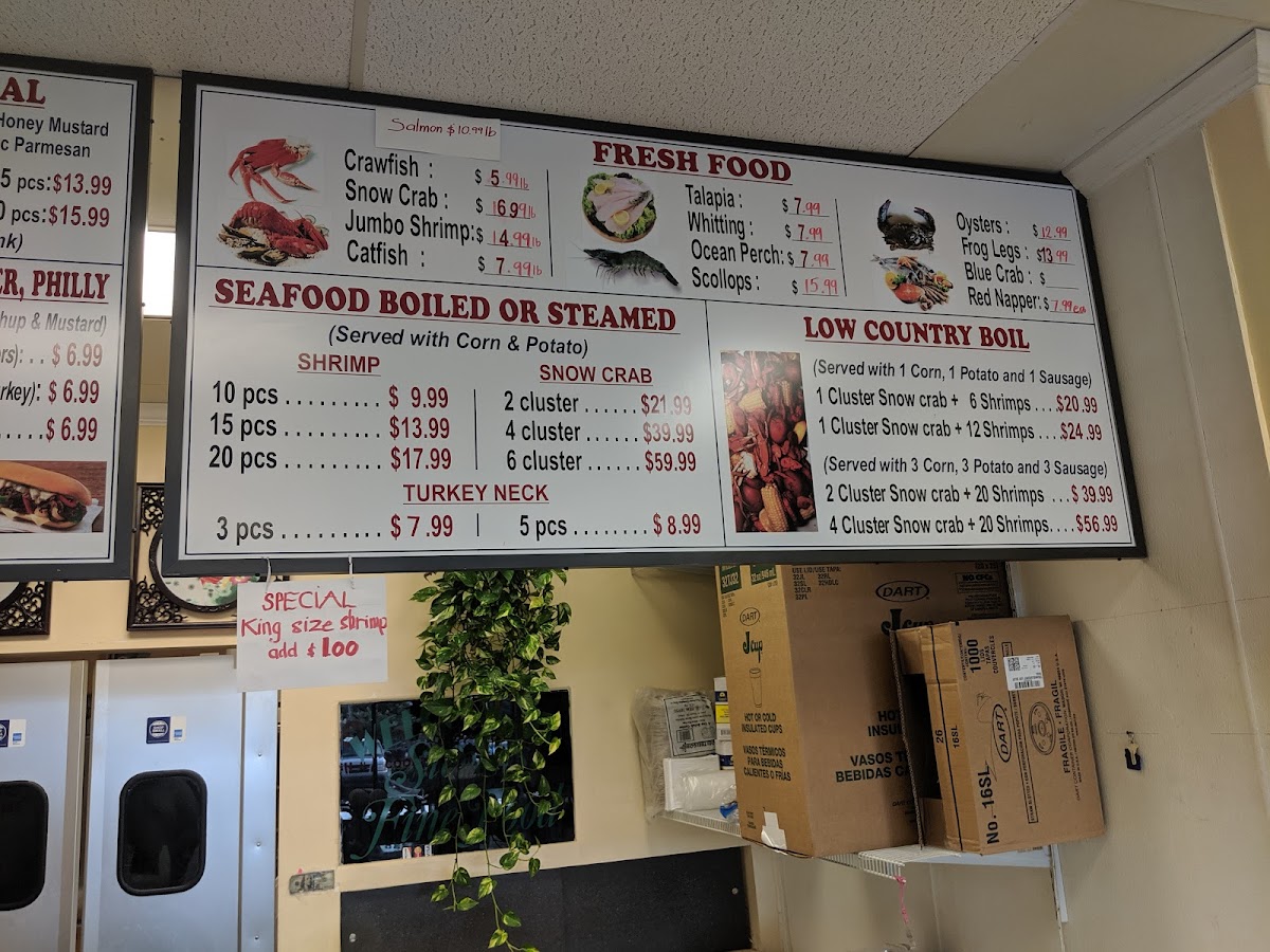 Steven's Fine Food Photo Menu 5