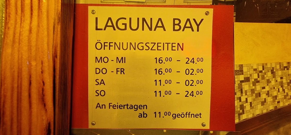 Laguna Bay Photo Menu 5