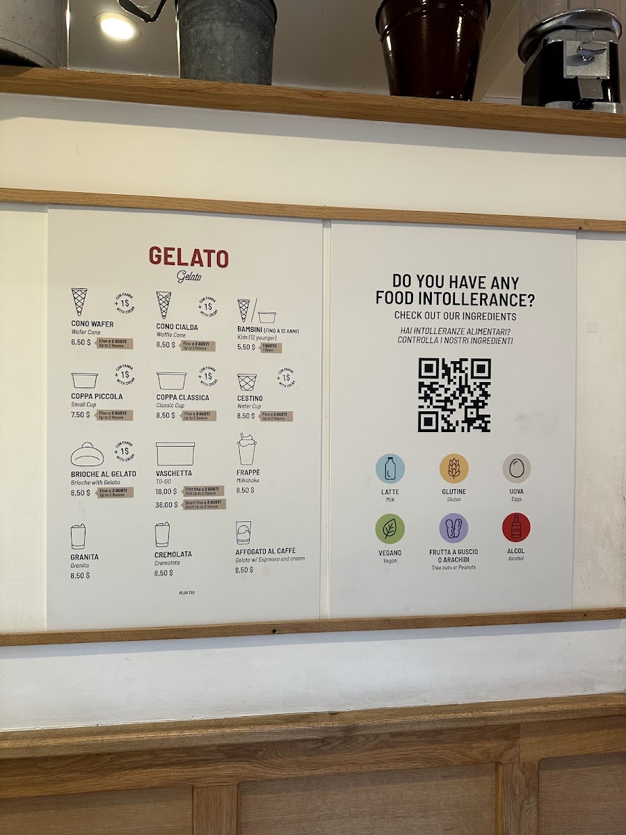 Gelateria Gentile - Williamsburg Photo Menu 3