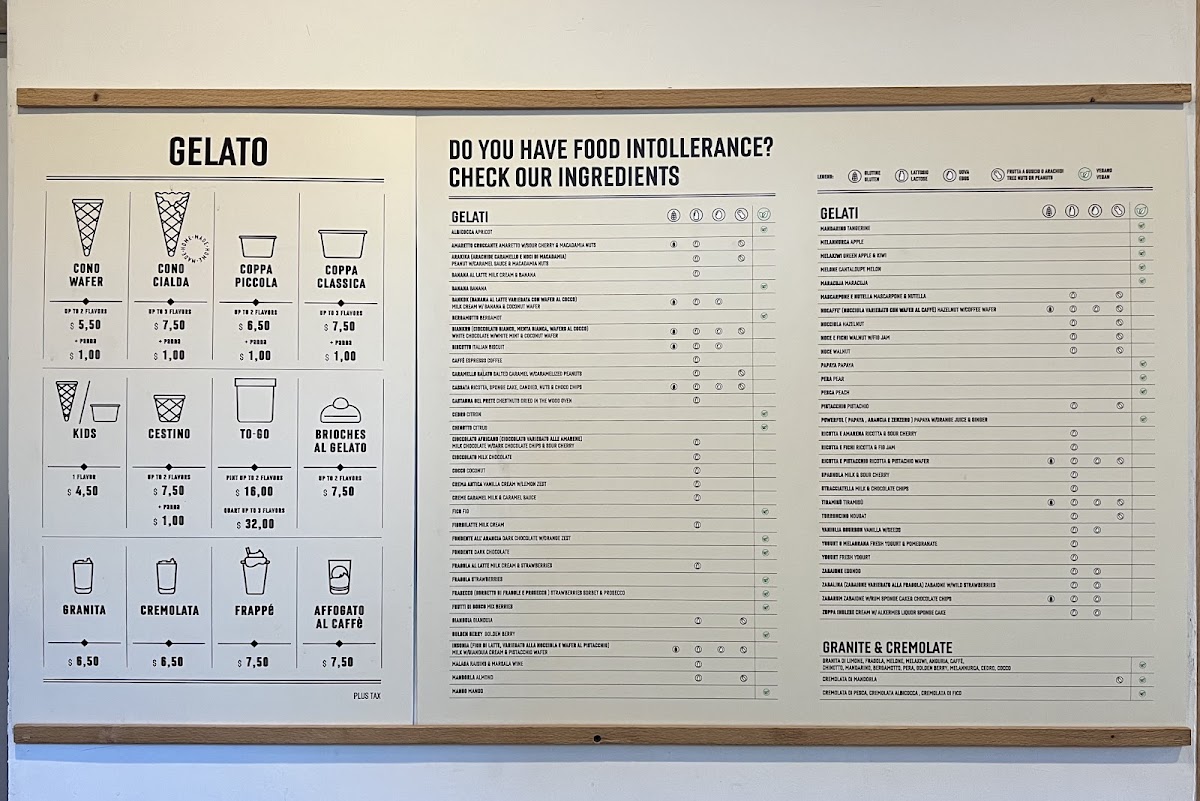 Gelateria Gentile - Williamsburg Photo Menu 9