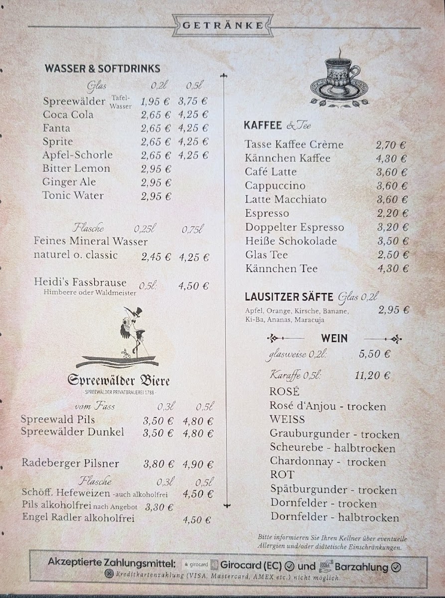 Hotel & Restaurant Seeschlösschen Photo Menu 2