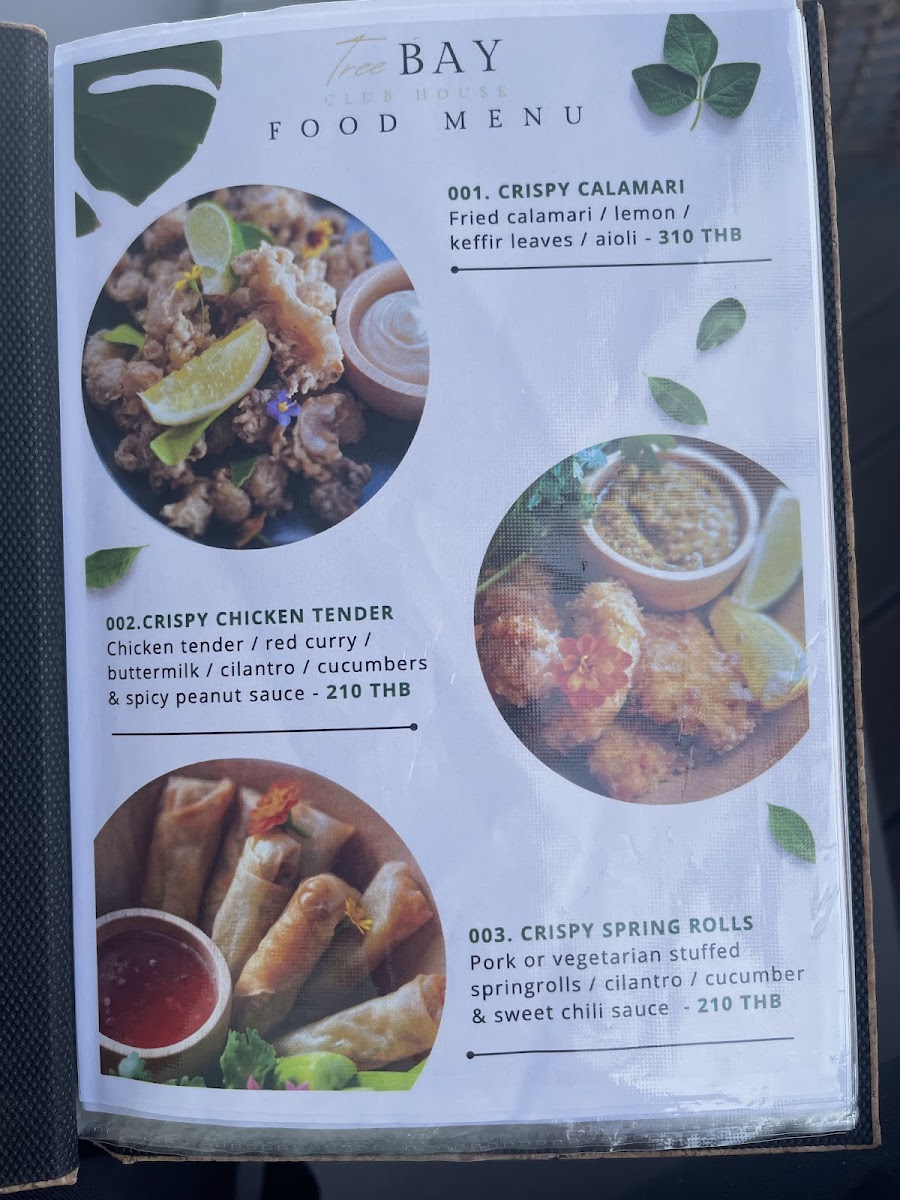 Tree Bay Clubhouse Photo Menu 6