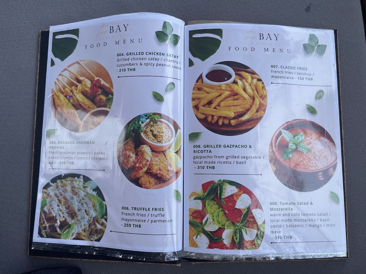 Tree Bay Clubhouse Photo Menu 7