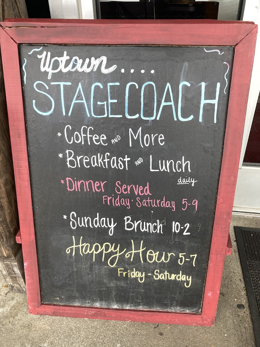 Stagecoach Coffee & More Photo Menu 6