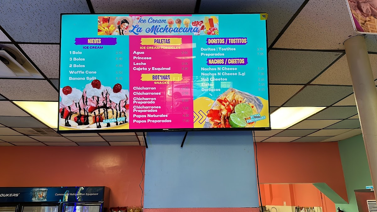 Ice Cream La Michoacana Photo Menu 4