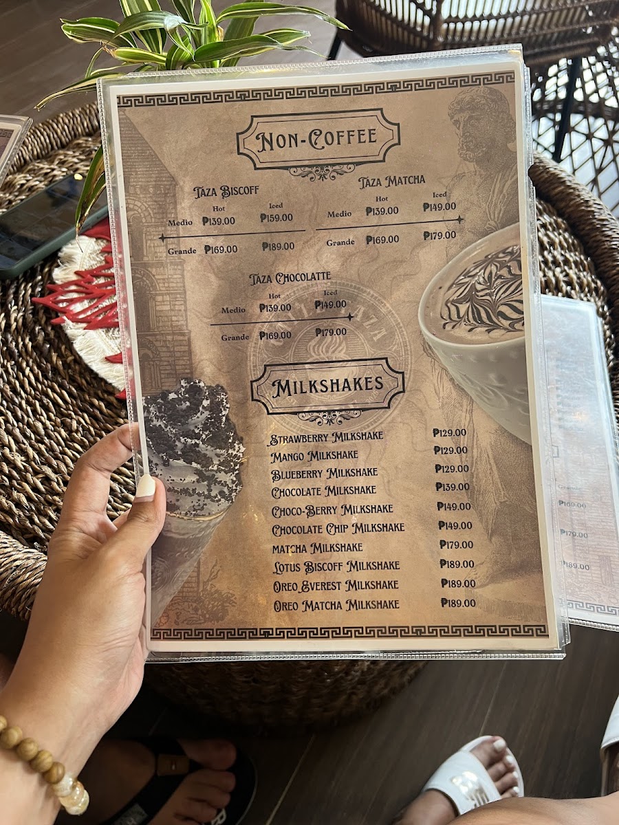 Calle Taza Cafe Photo Menu 1