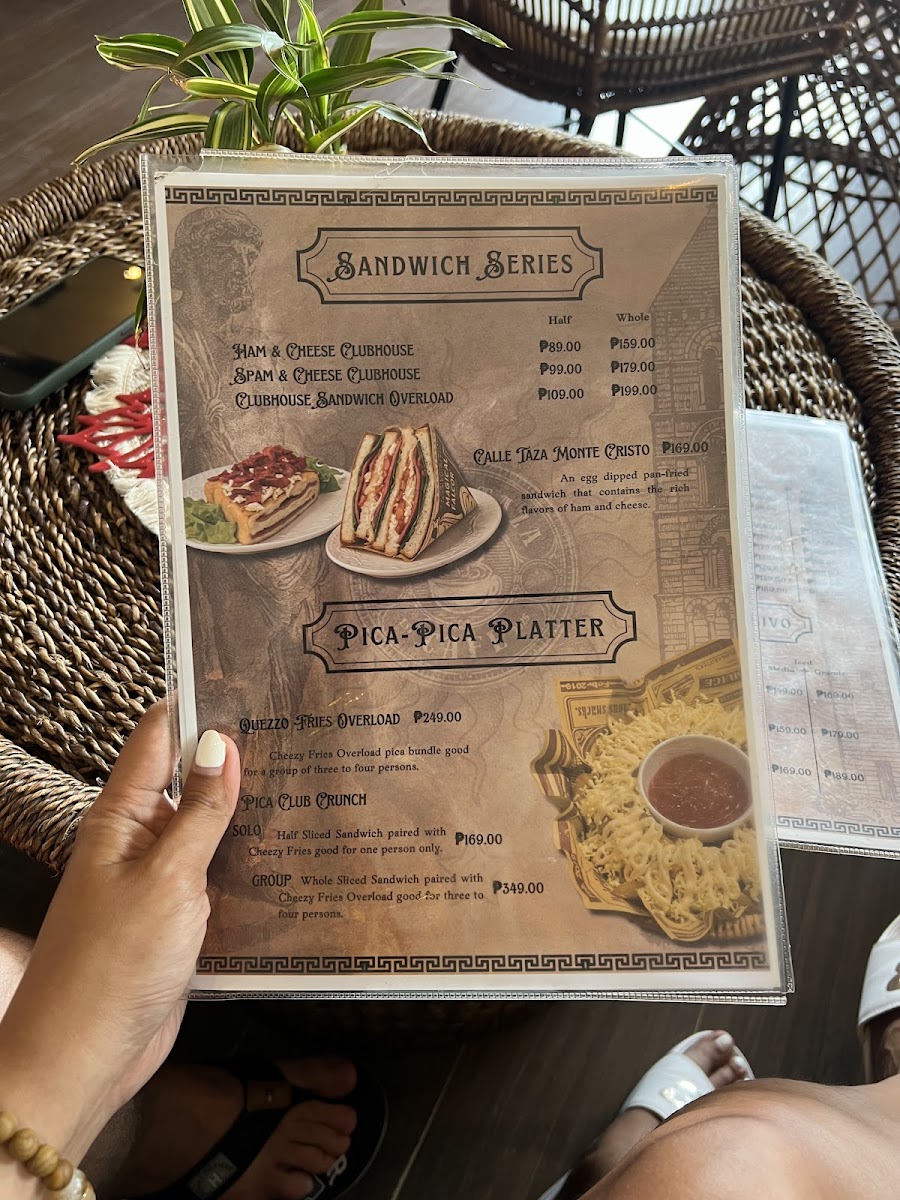 Calle Taza Cafe Photo Menu 3