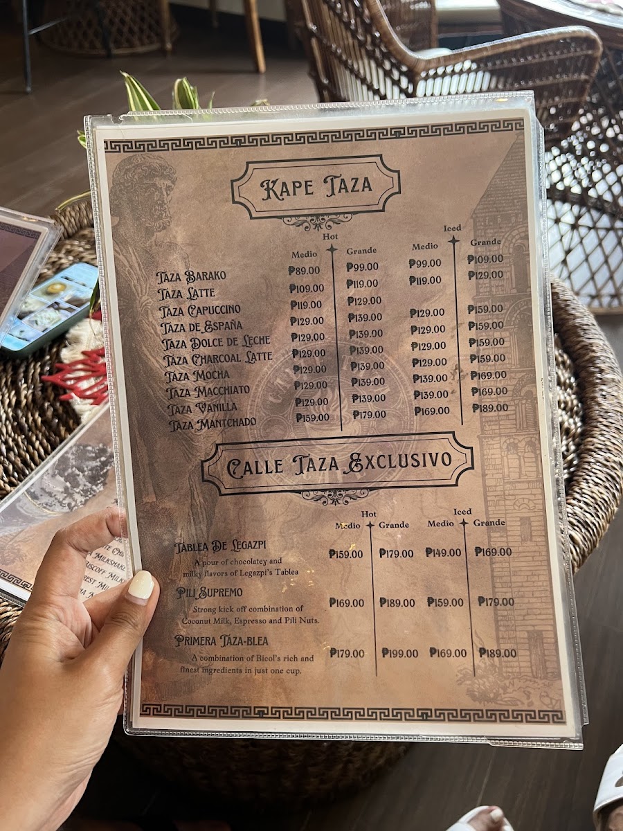 Calle Taza Cafe Photo Menu 4