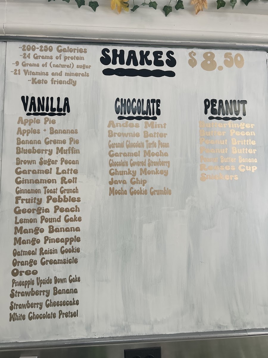 Whiteville Nutrition Photo Menu 2