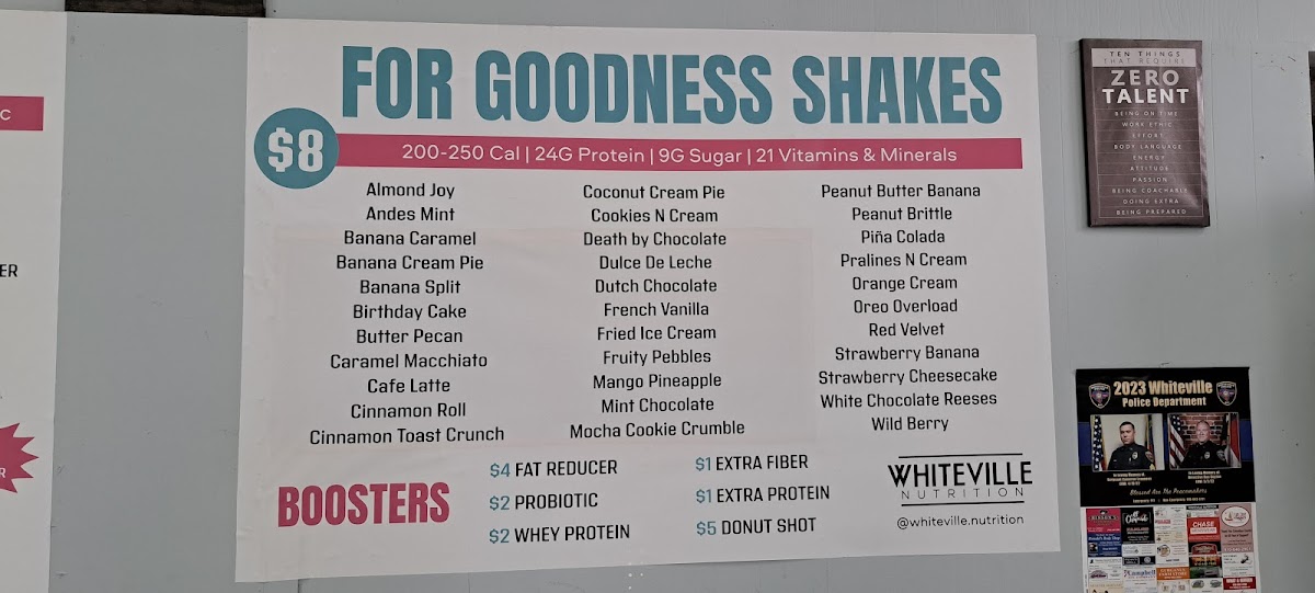 Whiteville Nutrition Photo Menu 5