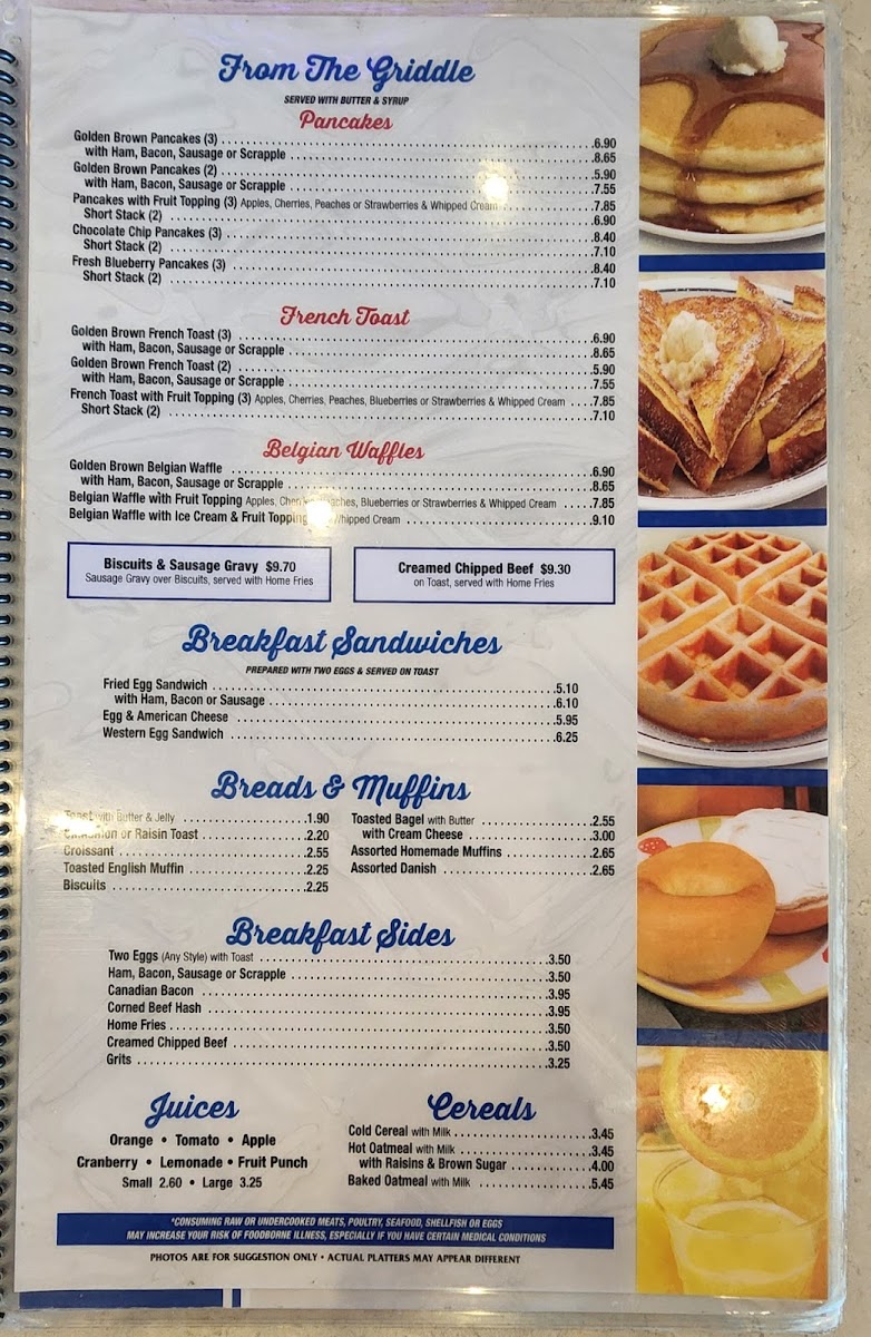 Silver Spring Diner Photo Menu 7