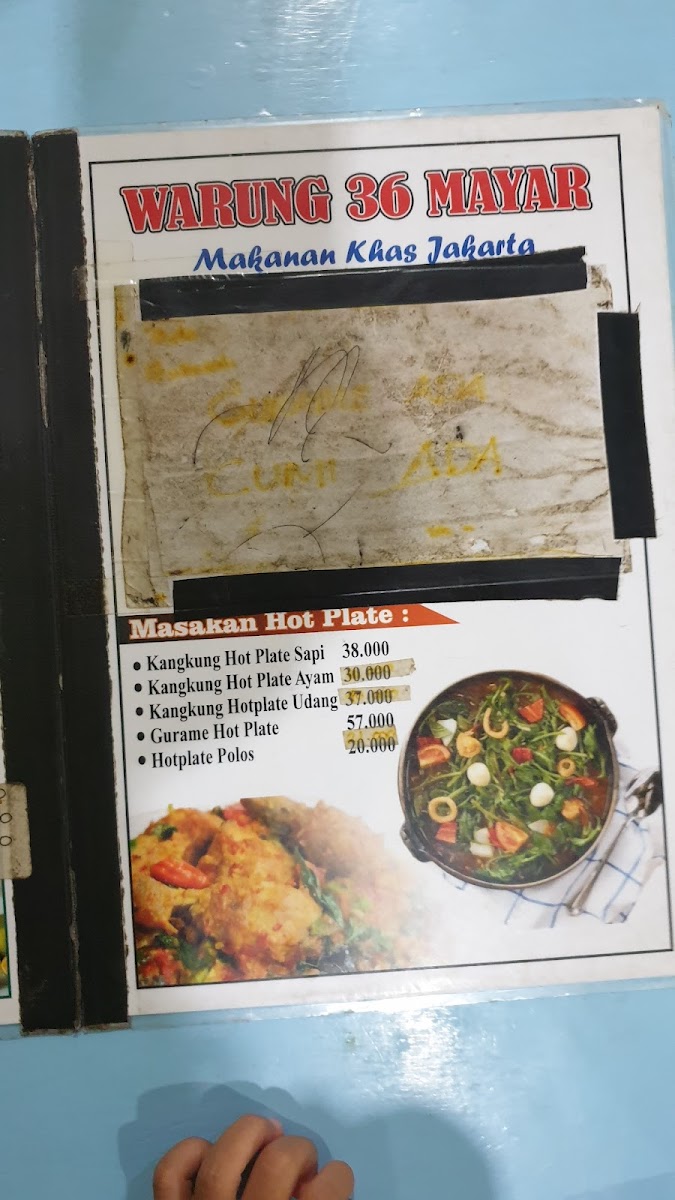 Warung 36 Mayar Photo Menu 6