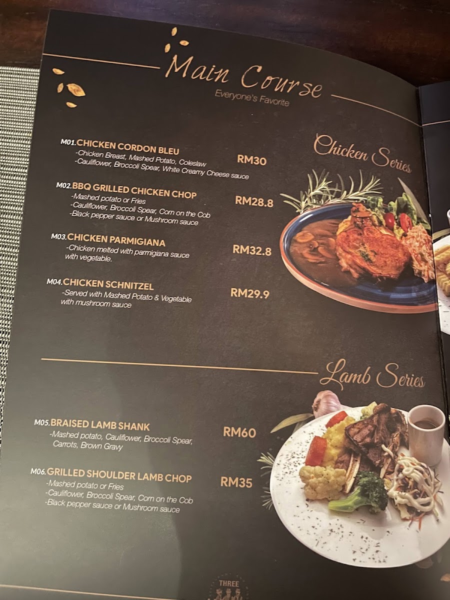 Three Amigos Restaurant Bar Kuching Photo Menu 1