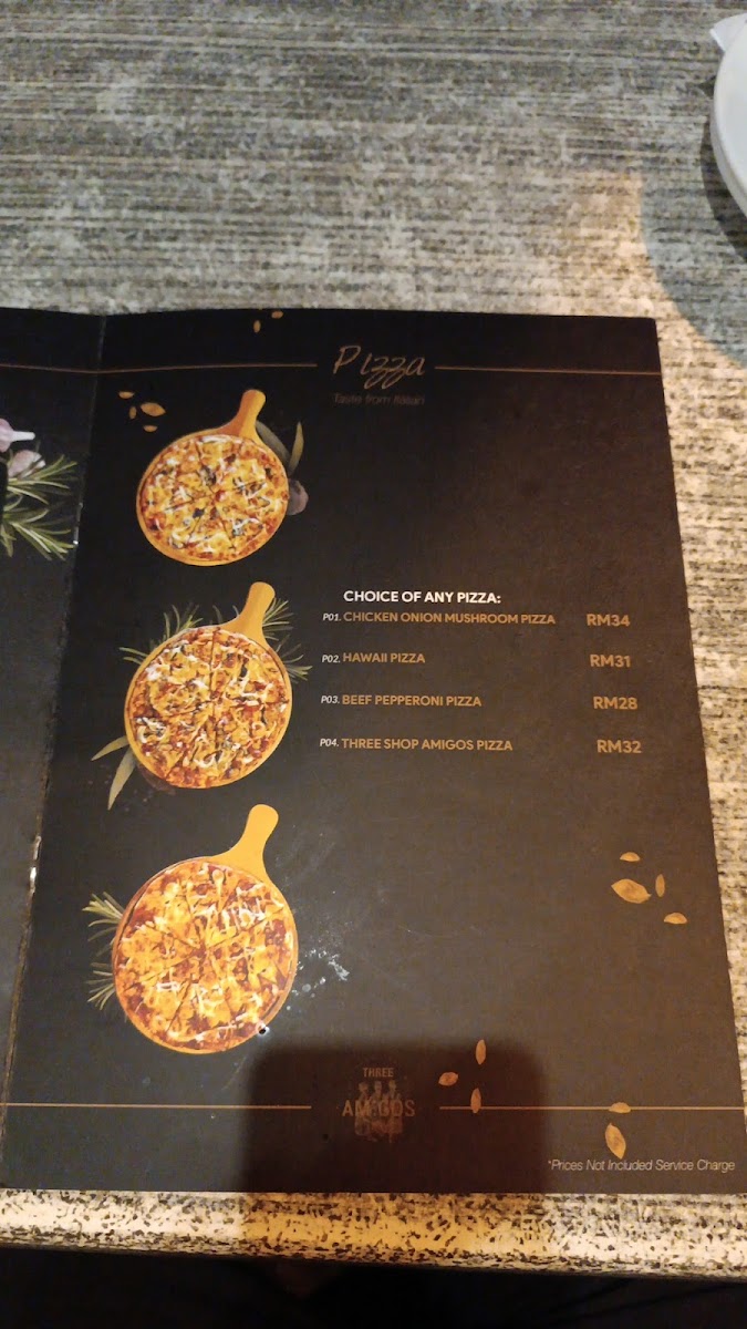 Three Amigos Restaurant Bar Kuching Photo Menu 10