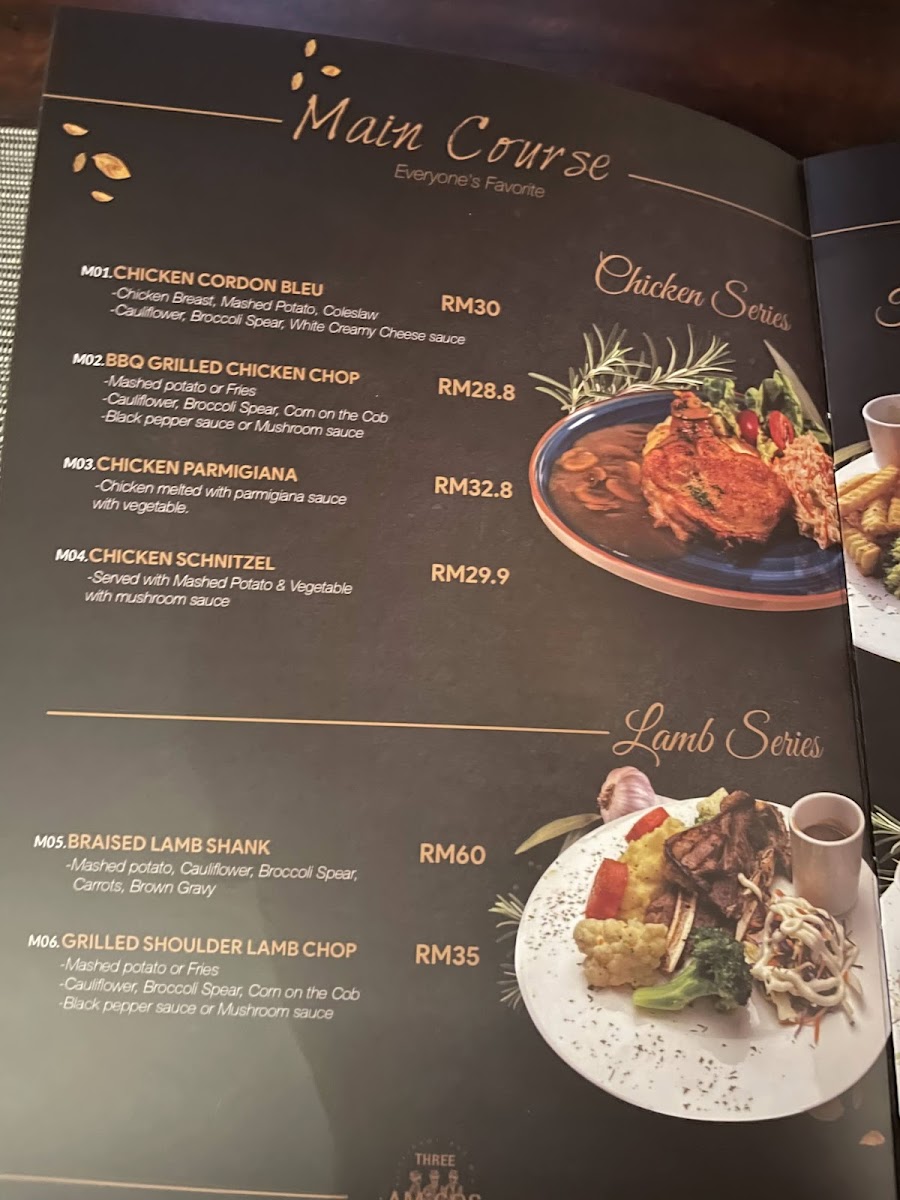 Three Amigos Restaurant Bar Kuching Photo Menu 2